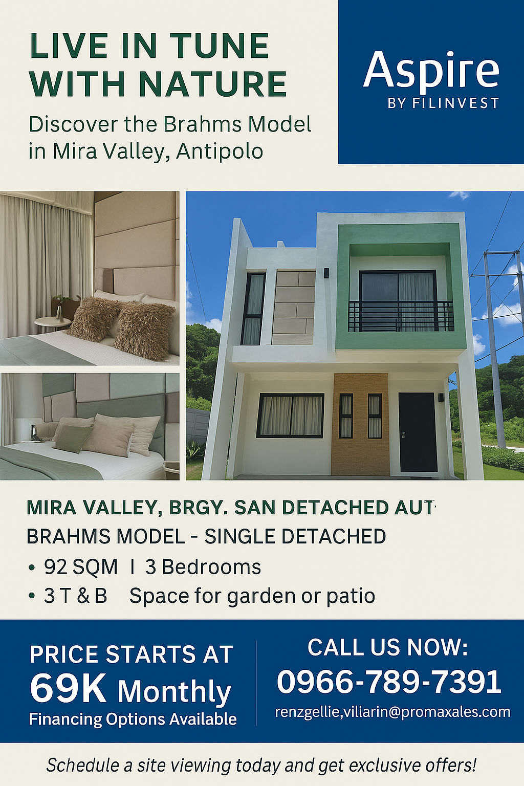 Brahms Model Flyer